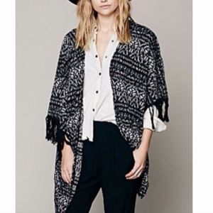 Free People fringe kimono